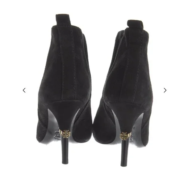 Tory Birch Suede ankle Chelsea boots sz 5 - Picture 4 of 5